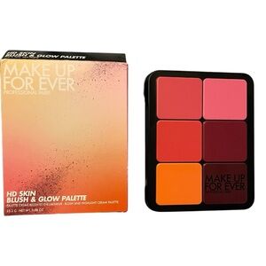Make Up For Ever HD Skin Blush & Glow Palette NEW | Pro Cream Blush & Highlight